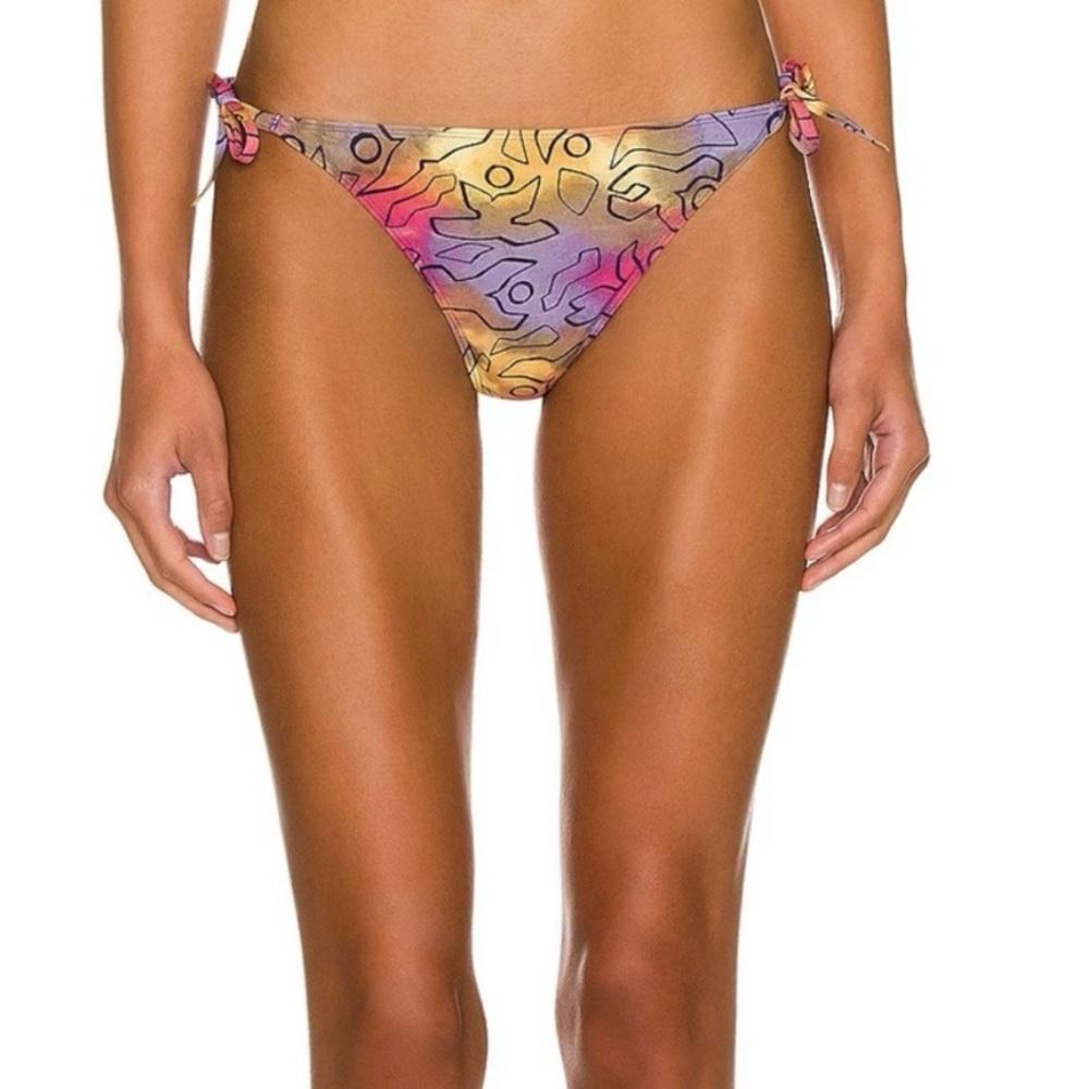 Isabel Marant Stef Bikini Bottom in Multicolor Design Size XL